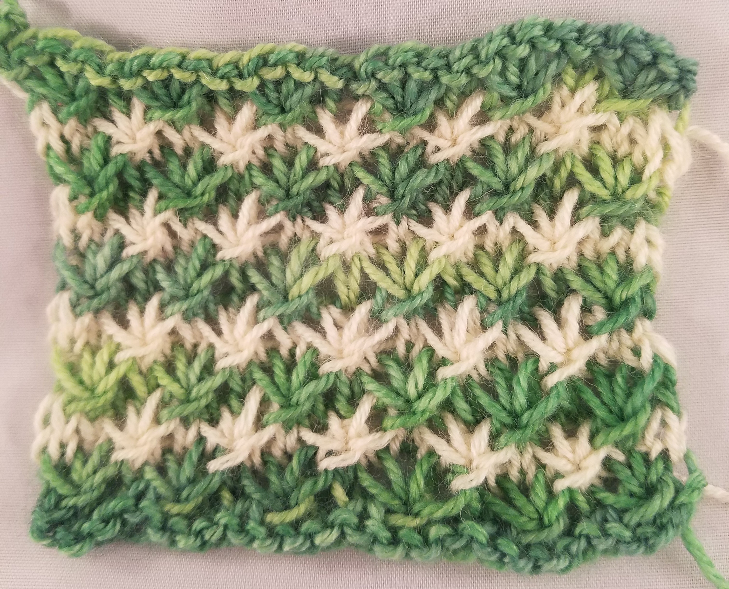 Knit Star Stitch